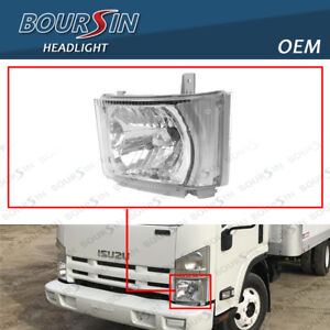 Driver Side Head Lamp For ISUZU NPR NPR-HD NQR NRR Headlight 2008-2020 OEM