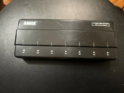 Anker 7-Port USB 3.0 Desktop HUB H7928-U3 No Power Adapter - Image 1 of 4