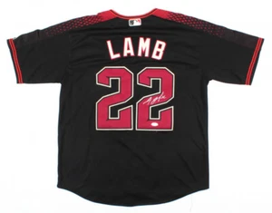 Jake Lamb Signed Arizona Diamondbacks Majestic MLB Jersey (PSA COA)2017 All Star - Picture 1 of 5