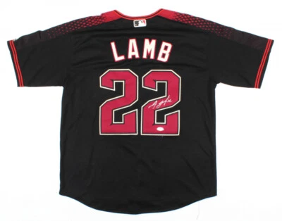 Jake Lamb Signed Arizona Diamondbacks Majestic MLB Jersey (PSA COA)2017 All Star - Image 1 of 4