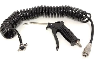 PISTOLA DE AIRE A PRESIÓN manguera espiral BLASPISTOLET acoplamiento rápido para DAF IVECO - Imagen 1 de 2