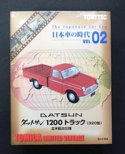 Tomica Vintage Datsun 1200 Truck 320 Type 1/64 Scale Used - Picture 1 of 6