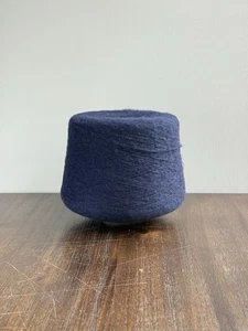 Hilo cepillado 950 g ZEGNA 80 % lana merino extrafina 20 % poliamida 8000 nm azul marino - Imagen 1 de 8