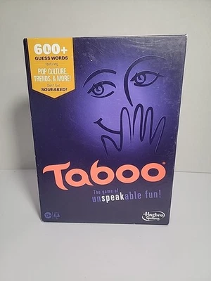 Nuevo tabú precintado ¡El juego de la diversión indescriptible! Juego de fiesta 4+ jugadores Hasbro Foto 1 de 4