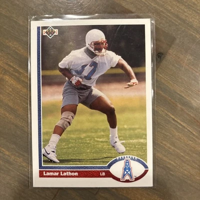 1991 Upper Deck - Lamar Lathon #424 - Image 1 of 2