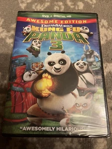Kung Fu Panda 3 (DVD, 2016) New Sealed Animated Shorts Karaoke Dreamworks - Bild 1 von 2
