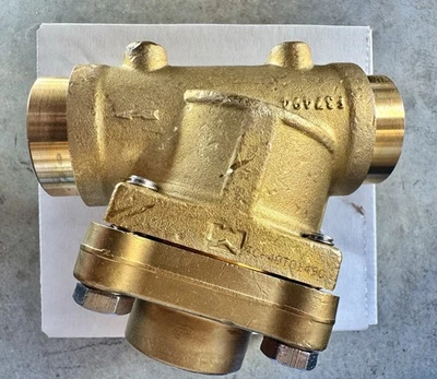 Mueller B34237 1-3/8” ODF Check Valve – Brass HVAC/R Refrigeration – New in Box