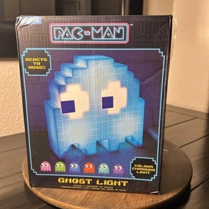 Paladone Pac-Man Ghost Light Color Changing Light Reacts to Music SEALED BOX - Picture 1 of 7