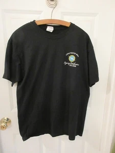2008 102nd Fighter Wing Otis ANGB Cape Cod Black T-Shirt L - Picture 1 of 3