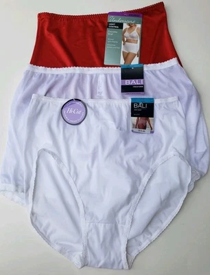 Lot of Three Plus Size Panties Size 2X Bali Freeform Underscore Shaper NEW  - Image 1 of 4