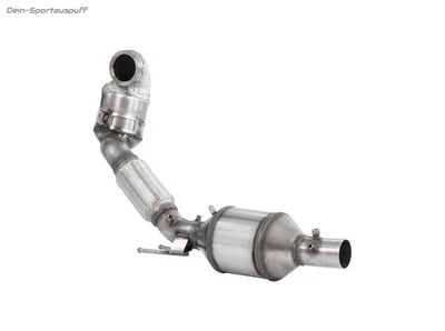 HJS Edelstahl Ø76mm Downpipe mit Kat u. OPF VW Polo GTI Typ AW ab Bj. 11/2018 - Bild 1 von 4