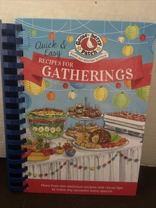 Recipes for Gatherings; Gooseberry Patch Cookbook - 2021 Plastic Comb HC -Nice - Imagen 1 de 4