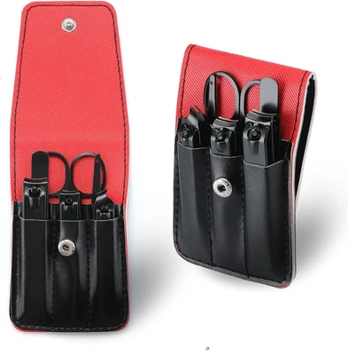 Cool Manicure Set for Men, Nail Clipper Grooming Kit for Teen Boy, Boyfriend, Hu - Image 1 of 4