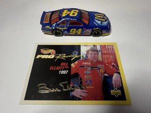 1997 Hot Wheels Pro Racing 1:64 Bill Elliott #94 McDonalds Ford Thunderbird - Picture 1 of 5