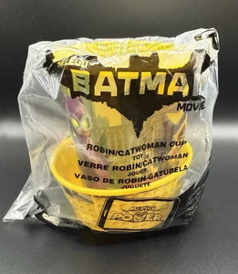 McDonald's Happy Meal, Lego Batman Movie, Robin/Catwoman Cup and Lid 2017 - Picture 1 of 7