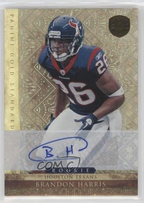 2011 Panini Gold Standard Silver Signatures /499 Brandon Harris Rookie Auto RC - Image 1 of 2