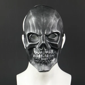 Cosplay Birds of Prey Harley Quinn Black Mask Batman Enemy Skull Mask Halloween - Picture 1 of 11