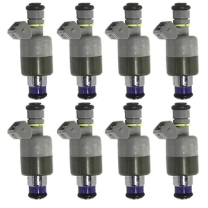 Set of 8 Fuel Injectors Gas for De Ville Geo Storm Isuzu Stylus Cadillac DeVille - Picture 1 of 12