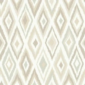 Papel pintado textil Rasch vellón Cabana 148628 blanco beige gris elegante retro étnico - Imagen 1 de 1
