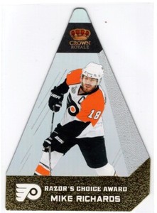 2010-11 Crown Royale Razor's Choice #3 Mike Richards 29/99 *S1246