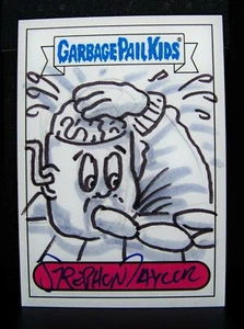 GPK 2013 Brandneu Serie 2 STREPHON TAYLOR Sketchkarte ANS4 #4 Jimmy Dean, BNS2 - Bild 1 von 2