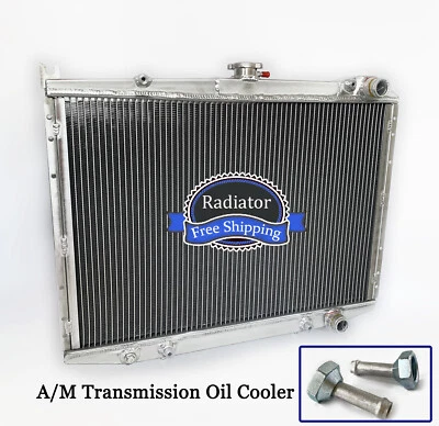 Aluminum Radiator For 1986-2004 1996 Nissan D21 Pathfinder Pickup l4 V6 2.4 3.0L Foto 1 de 4