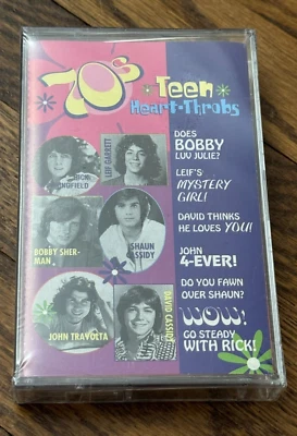 SEALED 1970s Teen Heart-Throbs Cassette Tape Rick Springfield Shaun Cassidy - Image 1 of 4