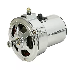 EMPI 9453 CHROME HIGH OUTPUT ALTERNATOR 75 AMP VW DUNE BUGGY BUG GHIA THING BAJA - Picture 1 of 1