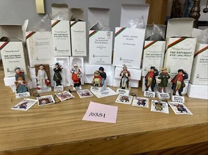 Norman Rockwell Christmas Ornaments Set Of 9 2002-2010 Dave Grossman Vintage - Picture 1 of 24