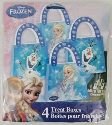 Disney Frozen Fiesta de Cumpleaños - 8 Cajas de Golosinas Regalo Bolsa de Agarre Lote de 3 (4 por Bolsa) Foto 1 de 2