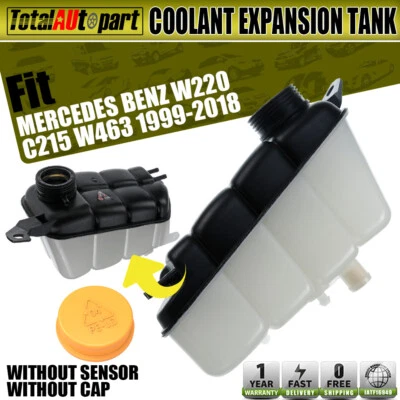 Coolant Expansion Tank for Mercedes-Benz W220 C215 W463 CL S G Class 2205000049 - Image 1 of 4