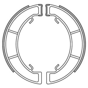 Newfren Rear Brake Shoes for Triumph 750 TRIDENT 3 CYL T150 1969-1971 - Picture 1 of 1