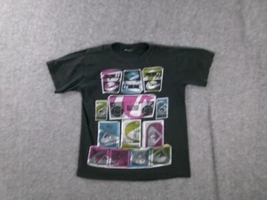 Quick Silver Shirt Youth Medium Black Skateboarding Skater Streetwear Hip Hop Re - Picture 1 of 12