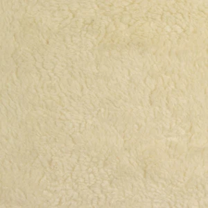 Baumwoll-Teddystoff uni natur - Modestoffe (Preis=0,5m) - Bild 1 von 2