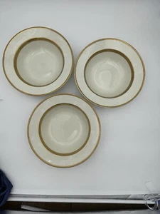 3 MIKASA Rim Soup Bowls  Antique Lace Fine China Made in Japan Gift - Picture 1 of 11