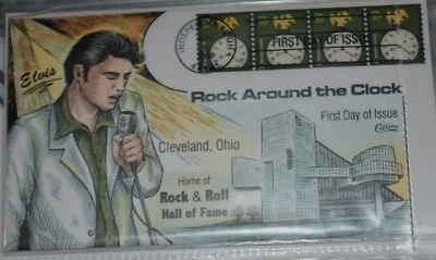 LEGENDS HOLLYWOOD: Collins First Day of Issue - ELVIS "Rock Around Clock," 2006 - Image 1 of 2