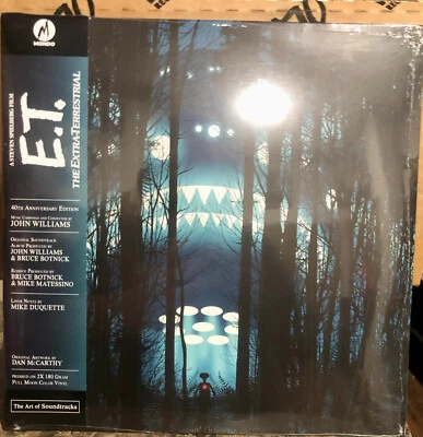 New E.T. The Extra-Terrestrial Soundtrack 180 Vinyl 2LP Moon Variant  - Image 1 of 4
