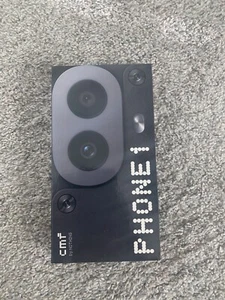 CMF Phone 1 By Nothing. 8GB / 128GB (UNLOCKED) BLACK (BRAND NEW SEALED) - Picture 1 of 4