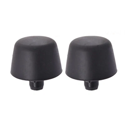 Cojín de tapón de goma para parachoques capó de 2 piezas para Jeep Wrangler 2007-2013 2008 2009 Foto 1 de 4