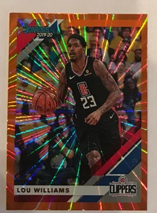 2019-20 Donruss Orange Laser #90 Lou Williams Clippers - Picture 1 of 3