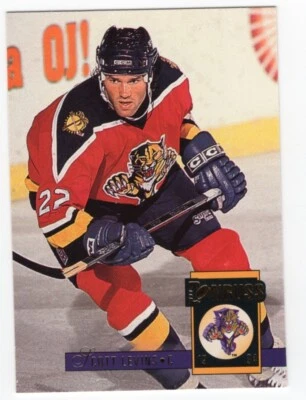 1993-94 Donruss #130 Scott Levins Rookie Card, Florida Panthers - Image 1 of 2