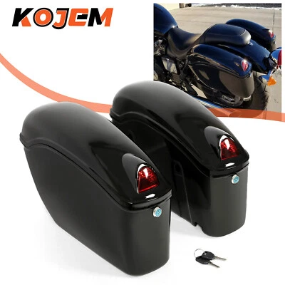 Motorcycle Hard Saddlebags Trunk Luggage Mounting Kits For Yamaha Vstar Vulcan - Image 1 of 4