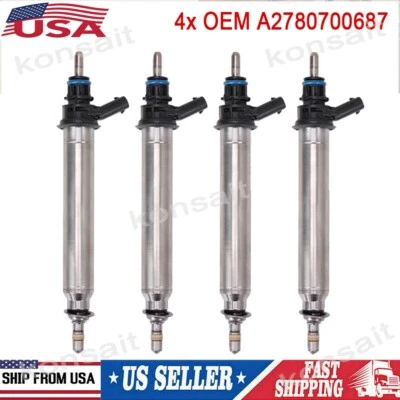 0261500065 Fuel Injector For 12-15 Mercedes-Benz C300 350 CLA45 CLS 63AMG E350 Foto 1 de 4