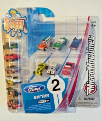Hasbro 2004 Ford Series 2 Micro Machines UK version 44498 46496 Set of 12 NEW - Image 1 of 4
