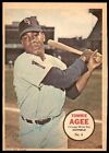 1967 Topps Pin-Ups Baseball #4 Tommie Agee EX/MT
