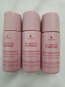 ALTERNA My Hair My Canvas New Beginnings Exfoliating Cleanser Lot x3 - Picture 1 of 2