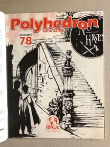 TSR RPGA Polyhedron Magazine #78 w/ mailing cover Fluffy Wonderland AD&D Adventu - Foto 1 di 1
