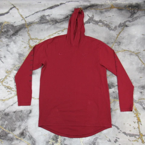 Cleveland Cavaliers Nike Hoodie Sweatshirt Men's Large Cavs Long Sleeve Maroon Cover