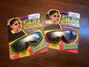 New Vintage Ja-Ru Mirror Shades Sunglasses For kids 1990’s set of 2 - Picture 1 of 5