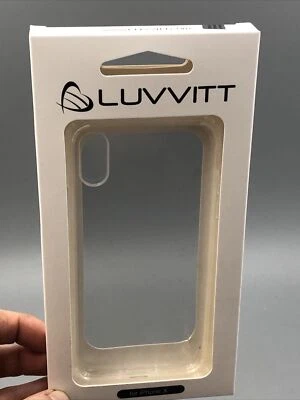 Luvvitt Clear View Hybrid Case for iPhone X / XS - Clear - Brand New! - Image 1 of 3
